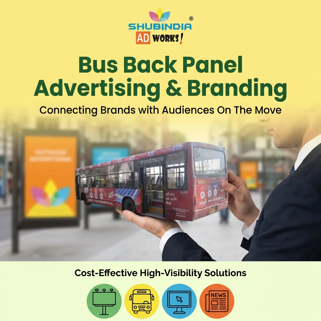 Bus panel & bus back branding creative by Shubindia Ad Works 2 — Shubindia Ad Works