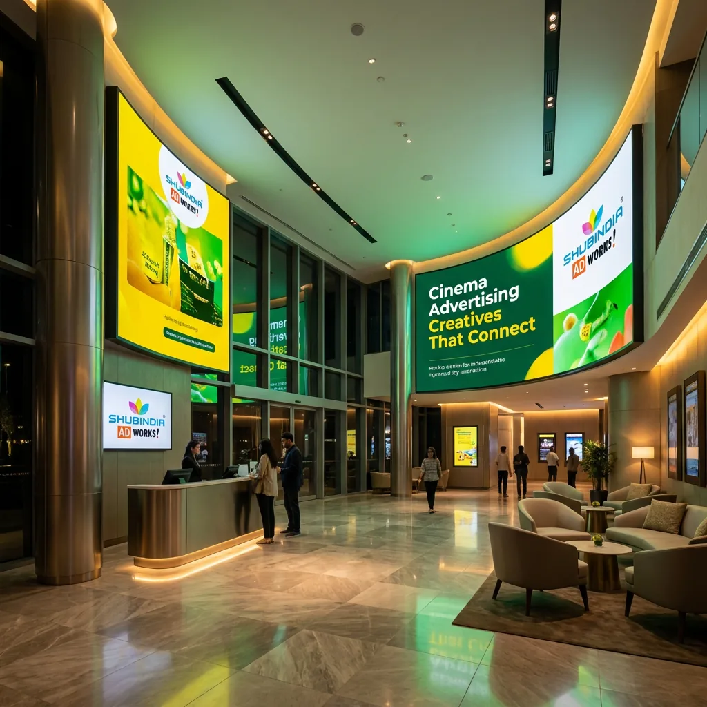 Cinema advertising creative by Shubindia Ad Works 2 — Shubindia Ad Works