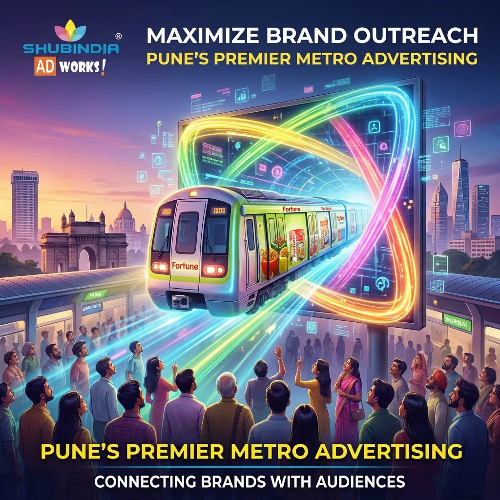 Metro advertising creative by Shubindia Ad Works 3 — Shubindia Ad Works