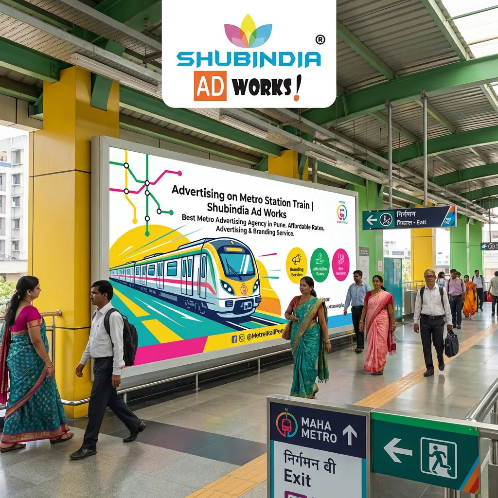 Metro advertising creative by Shubindia Ad Works 5 — Shubindia Ad Works