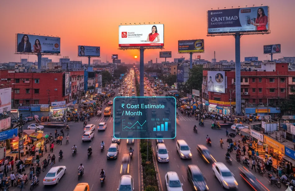 Outdoor / hoarding advertising creative by Shubindia Ad Works 3 — Shubindia Ad Works