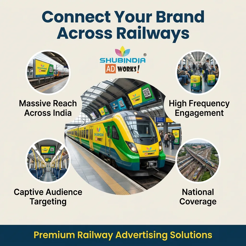 Railway & train advertising creative by Shubindia Ad Works 3 — Shubindia Ad Works