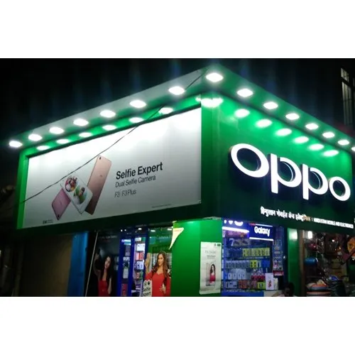 OPPO F3 Plus Outdoor Advertising and In-Shop Branding by Shubindia